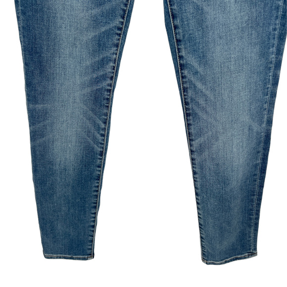 J. Crew 8” Toothpick Jeans in Horse Shoe Wash AQ837 - Picture 5 of 13
